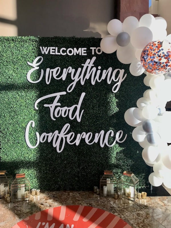 everything food conference sign