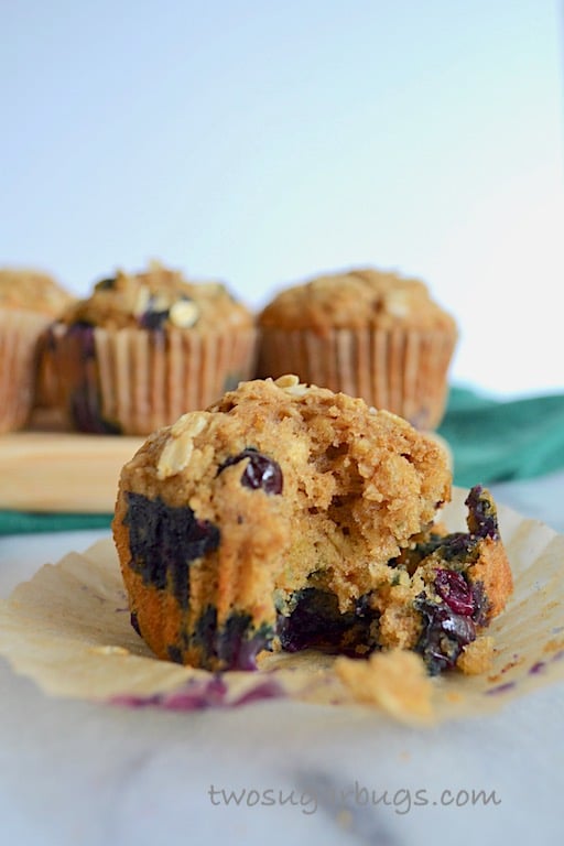 Blueberry Oatmeal Muffins - Sally's Baking Addiction