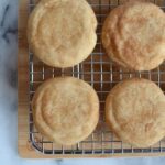 Thick and chewy snickerdoodles! #twosugarbugs #snickerdoodles #cinnamonsugar