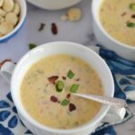 Daddy's Clam Chowder. This is the only clam chowder recipe you will ever need. It's easier to make than you think and so satisfying to eat. Packed with clams, bacon and vegetables, it's soon to be your family's favorite chowder. #twosugarbugs #clamchowder #easyrecipe #newenglandclamchowder