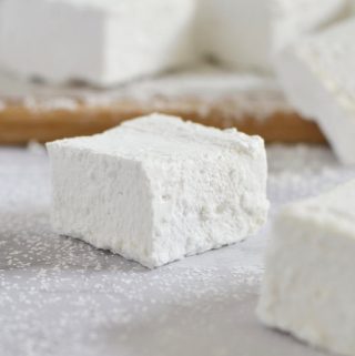Homemade marshmallow