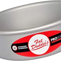 Fat Daddio's PRD-62 Round Cake Pan, 6 x 2 Inch, Silver
