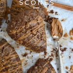 Pinterest graphic 2 for gingerbread scones