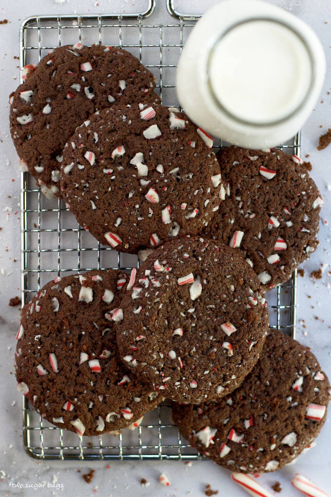 pile of cookies with a bottle of milk