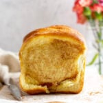 interior look at sweet pull apart bread