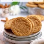 pintrest graphic for apple cider sugar cookies