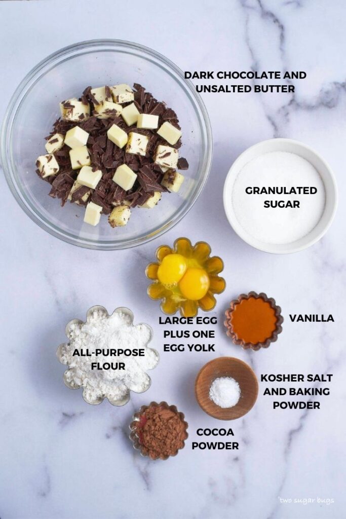 Brownie ingredients