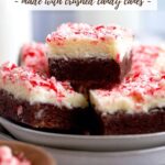frosted peppermint brownies pin