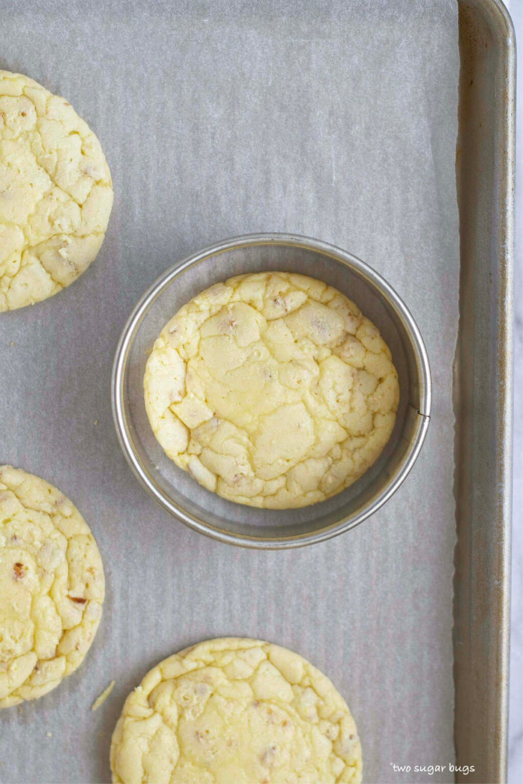 White Chocolate Coconut Cookies ~ two sugar bugs