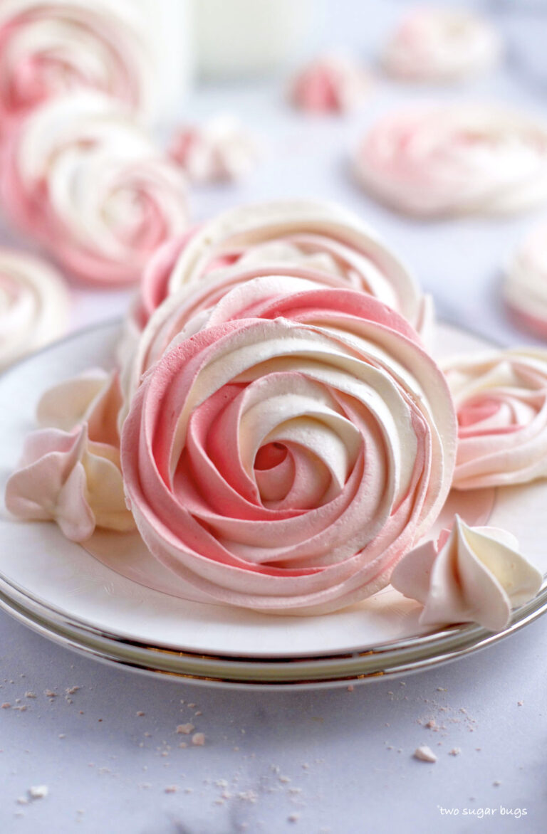 Meringue Cookies {without cream of tartar} two sugar bugs