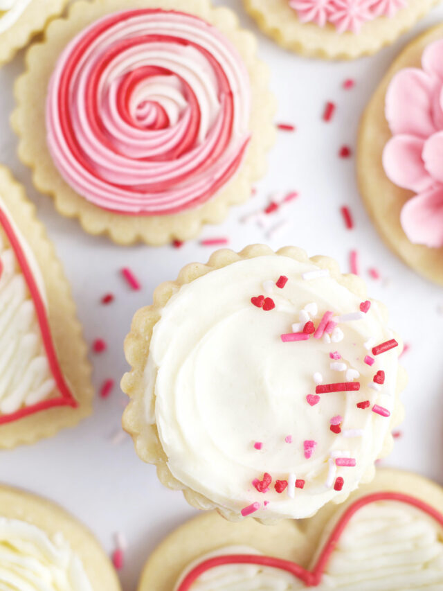 Buttercream Sugar Cookies two sugar bugs