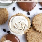 pinterest graphic for coffee sugar cookies