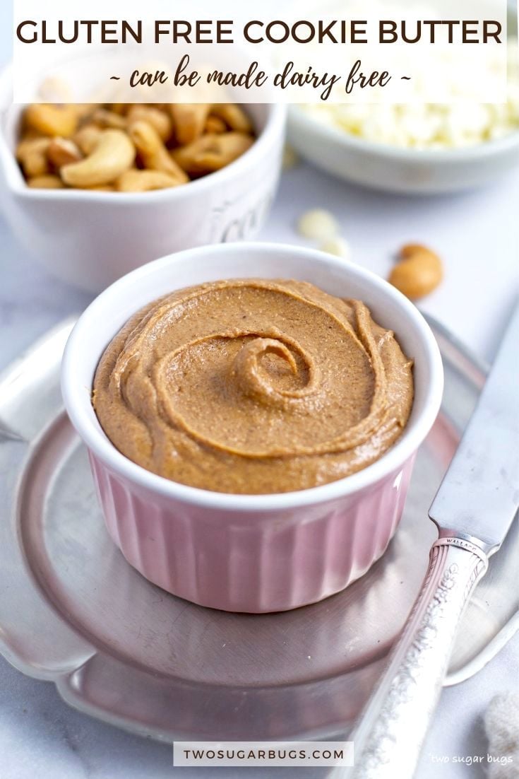 Gluten Free Cookie Butter two sugar bugs