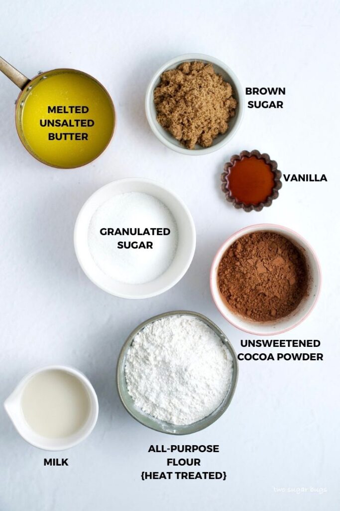 edible brownie batter ingredients