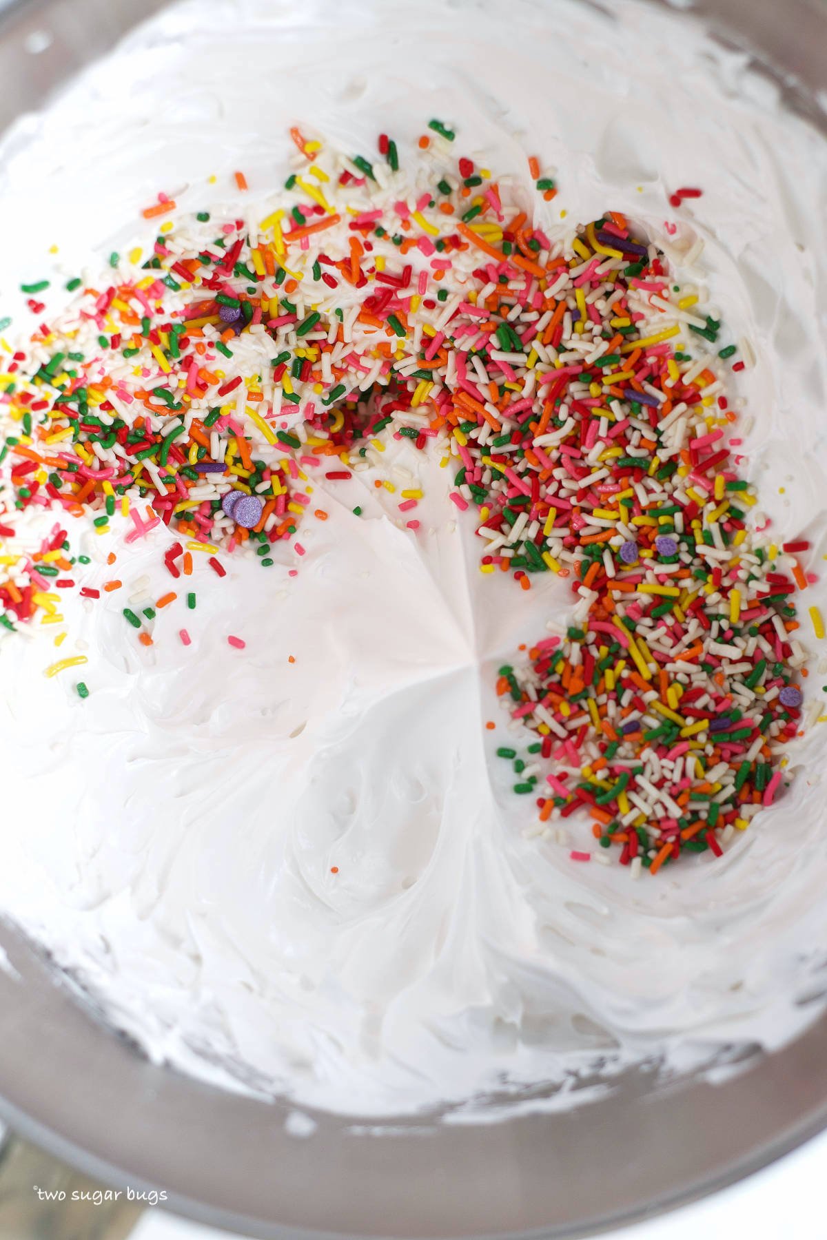 sprinkles in marshmallow fluff