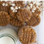 pinterest graphic for cookie butter cookies