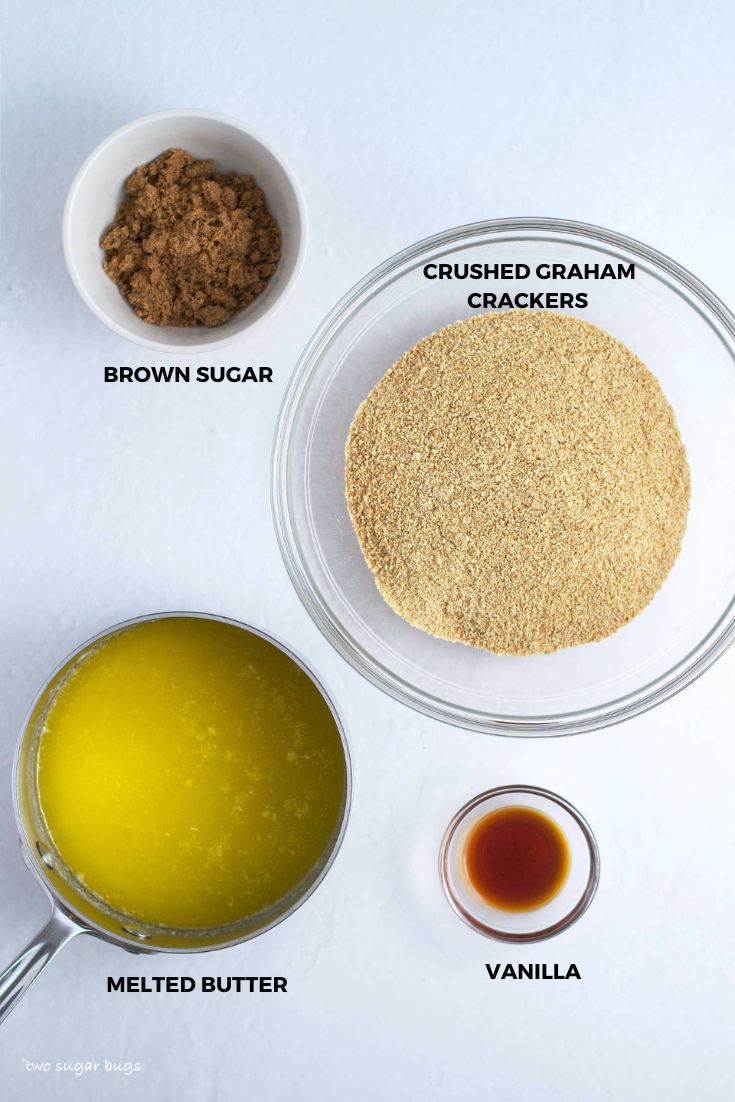 ingredients for graham cracker crust