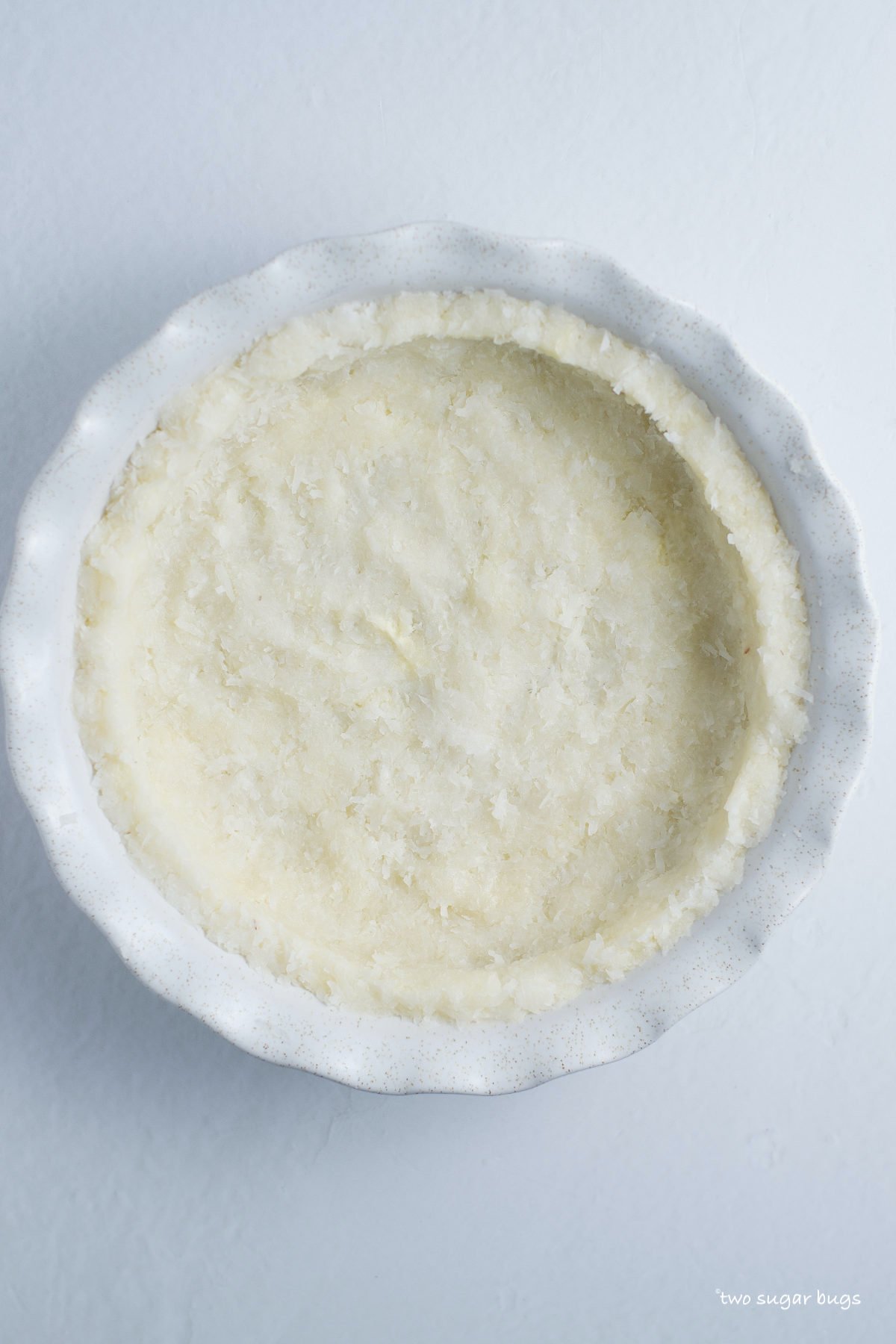 press in coconut crust before being baked