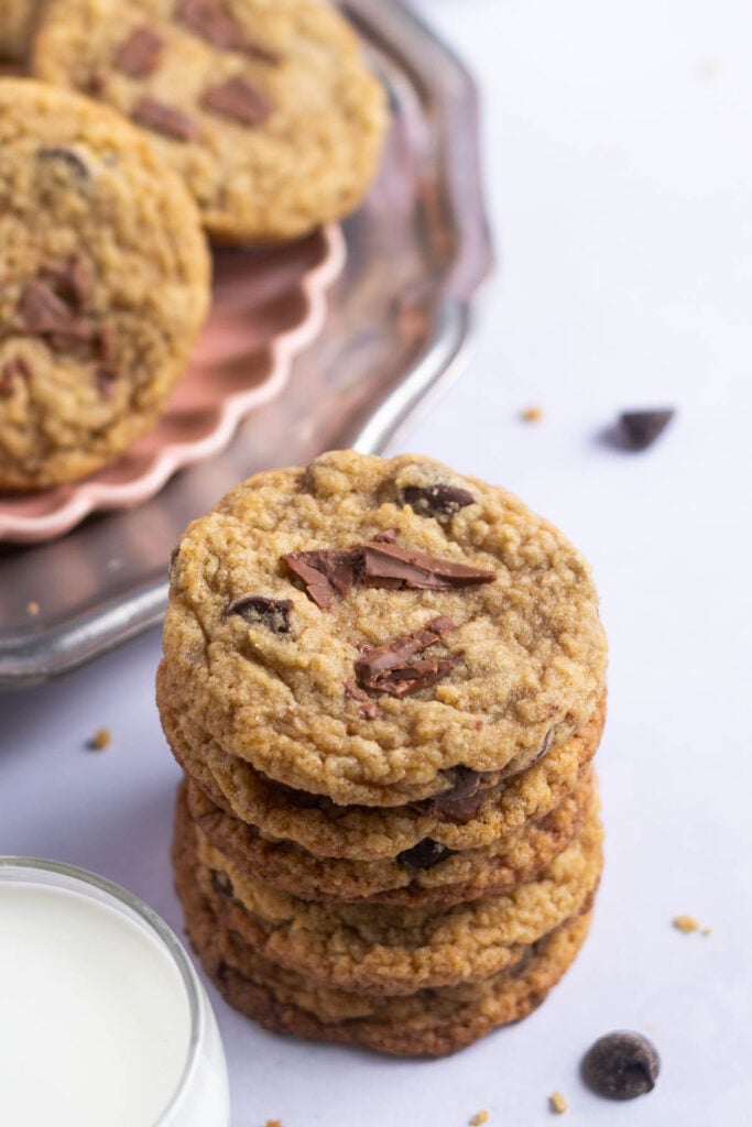 Crispy Tomato-Garlic Egg-Free Cookies
