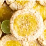 pinterest graphic for key lime cookies