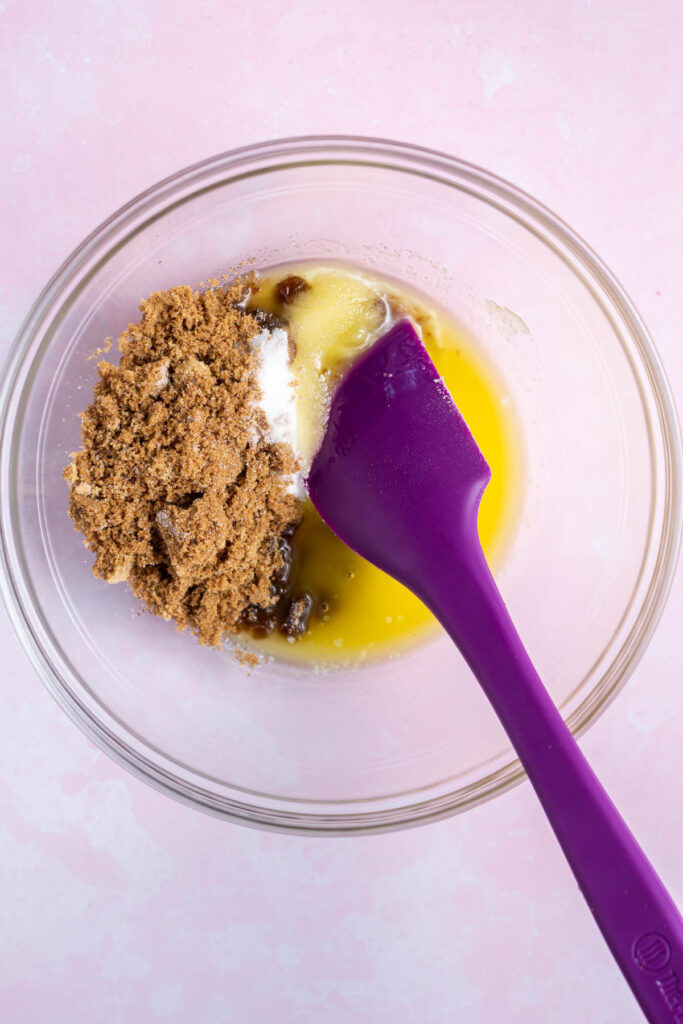 EASY Birthday Cookie Cake two sugar bugs