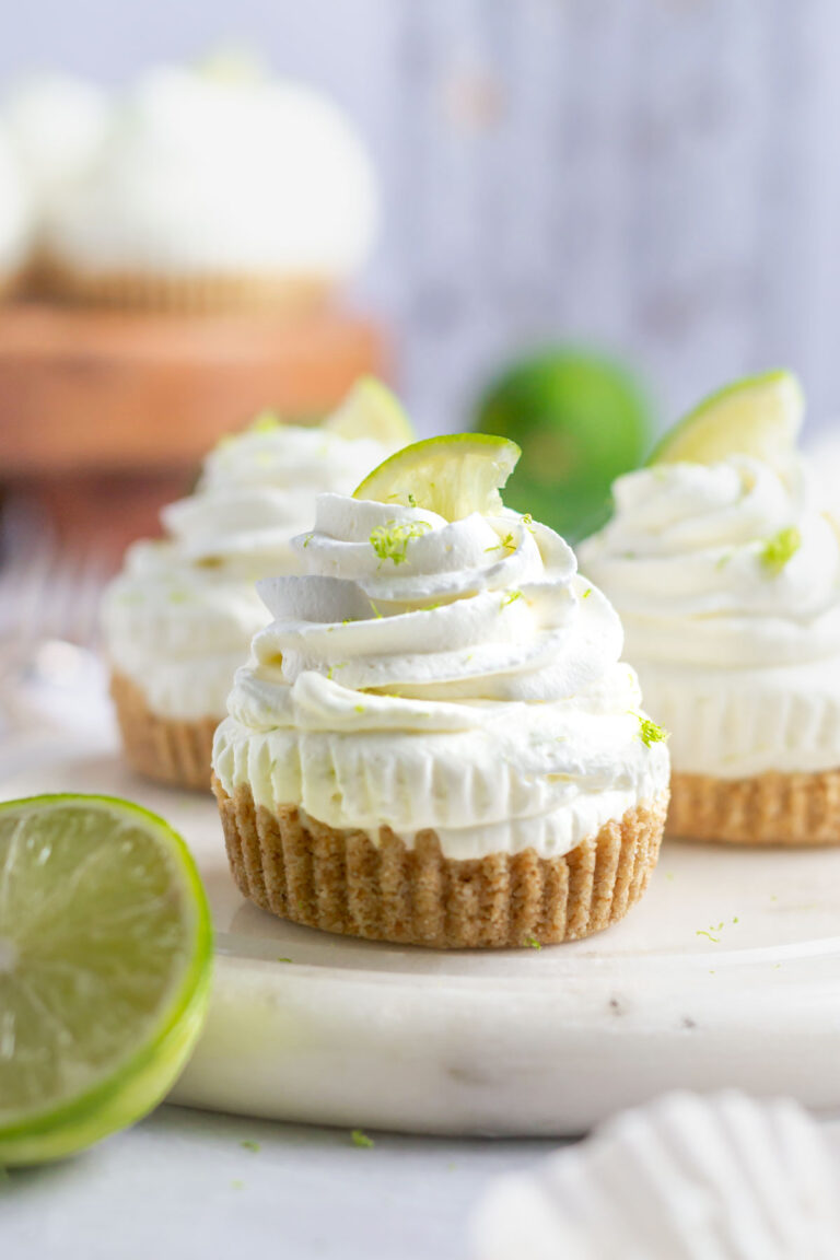 QUICK Mini Key Lime Cheesecake ~ two sugar bugs