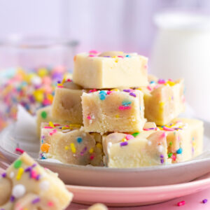 sugar cookie dough piled on a plate