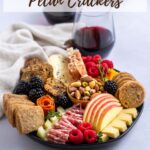 pinterest graphic for pecan crackers