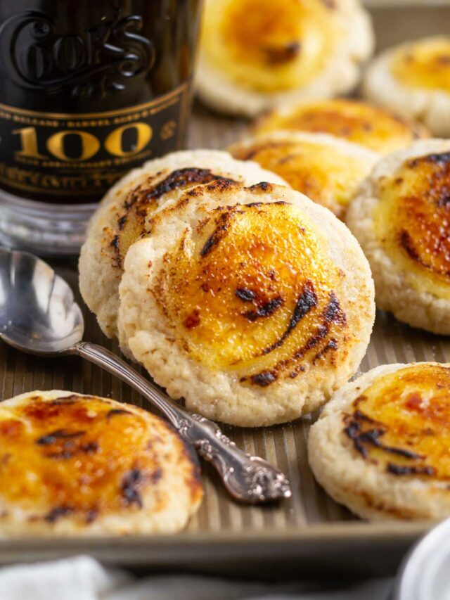 creme brûlée cookies