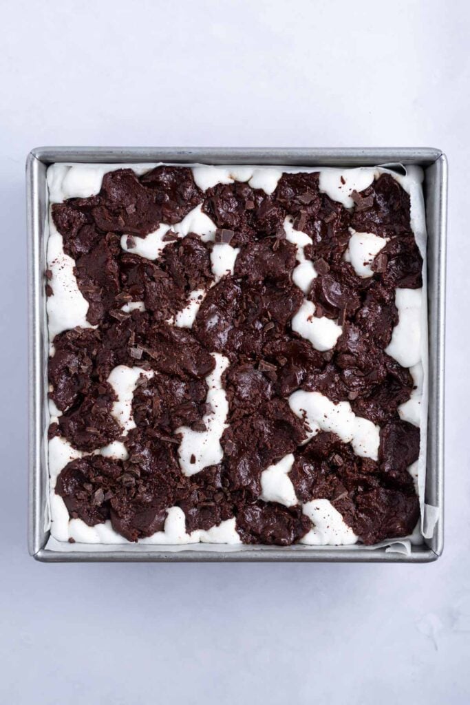 Marshmallow Brownies two sugar bugs