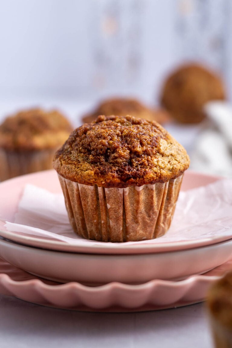 Small Batch Banana Muffins {one banana } two sugar bugs