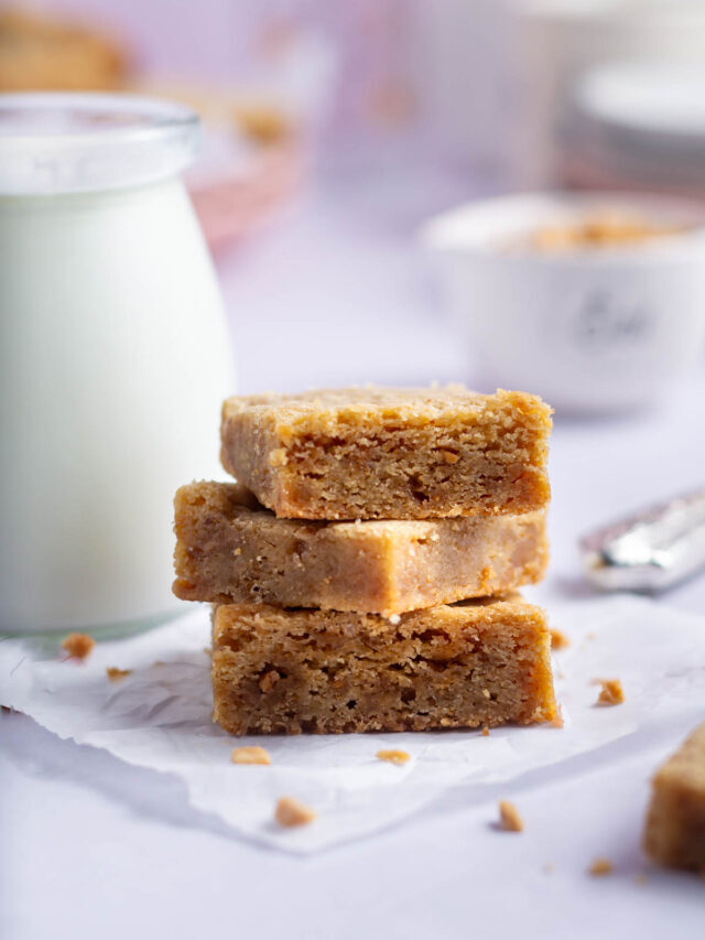 browned butter blondies
