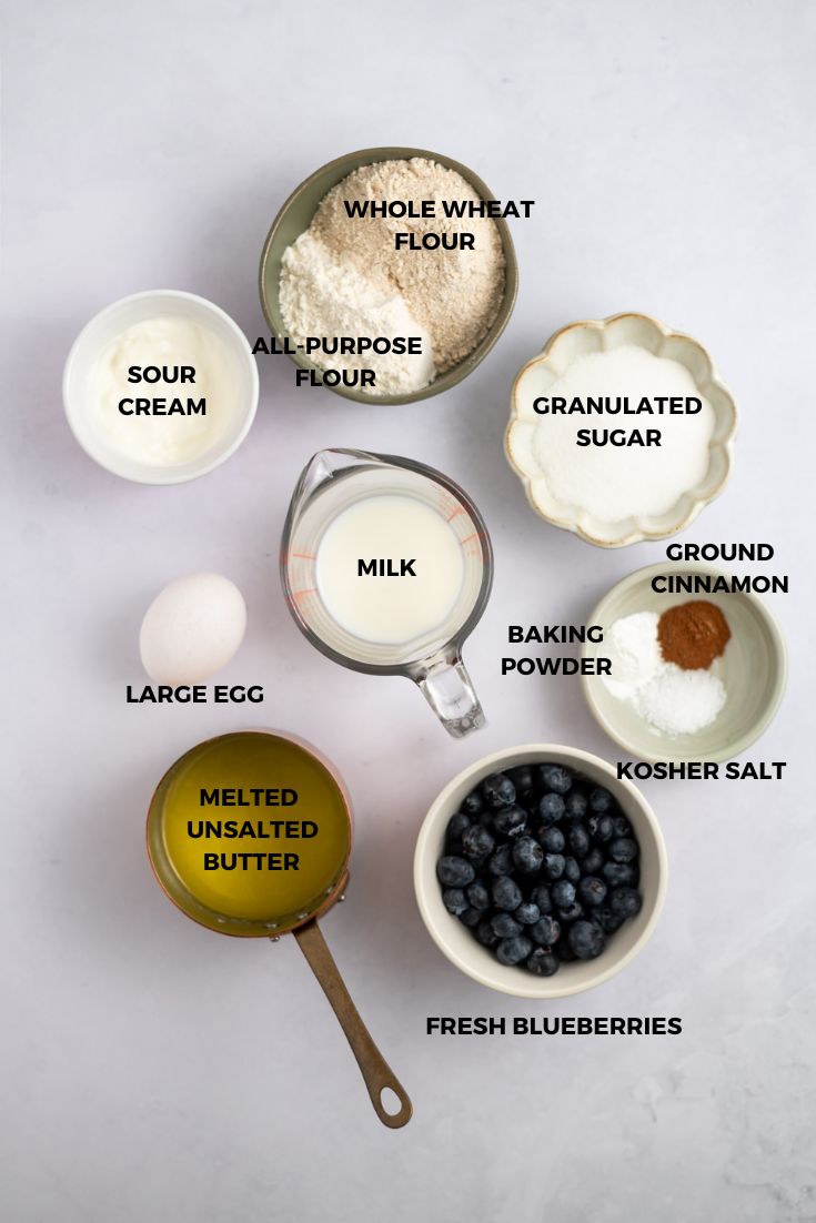 blueberry donuts ingredients