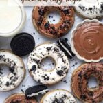 pinterest graphic for oreo donuts