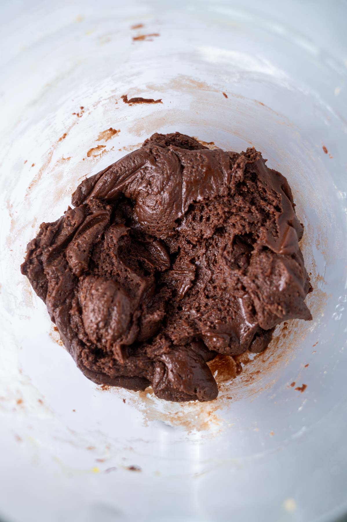 nutella cookie dough in a bowl