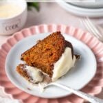 carrot bundt cake pinterest image