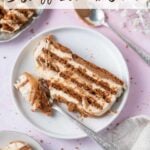 pinterest graphic for biscoff icebox cake