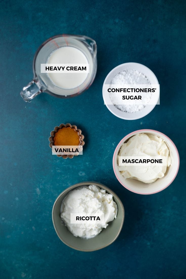 cannoli filling frosting ingredients