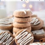 pinterest image for cinnamon roll sugar cookies