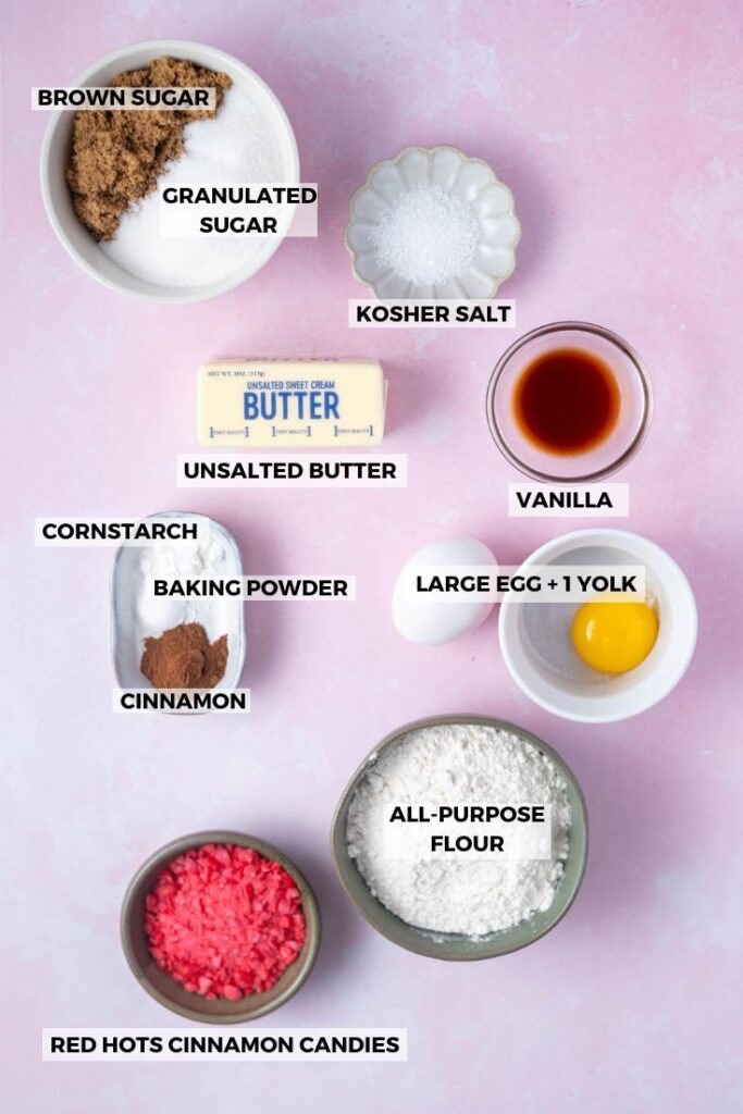 cinnamon blondie ingredients