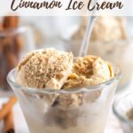 pinterest image for cinnamon ice cream