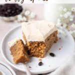 pinterest graphic for espresso cake