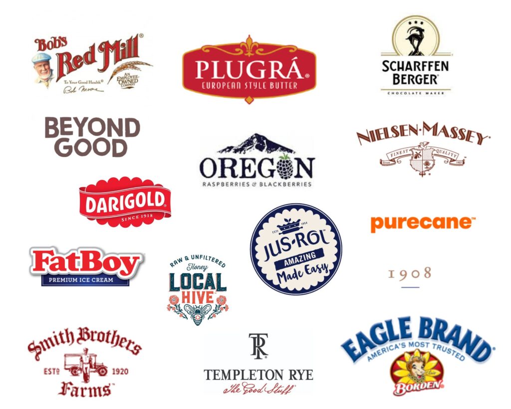 logos of brands two sugar bugs has partnered with