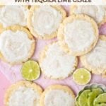 pinterest image for margarita cookies