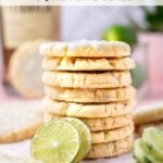 pinterest image for margarita cookies