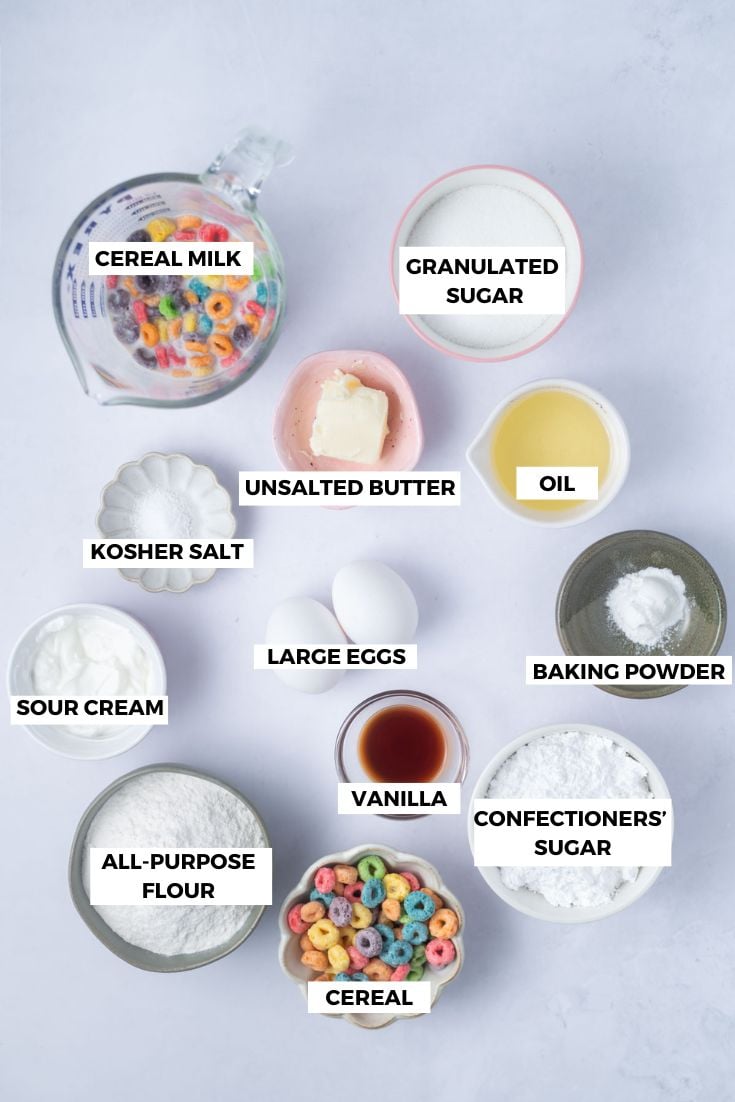 cereal cake ingredients