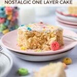 pinterest graphic for cereal cake