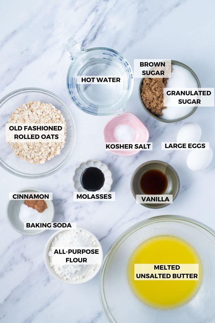 ingredients for oatmeal cream pie cake