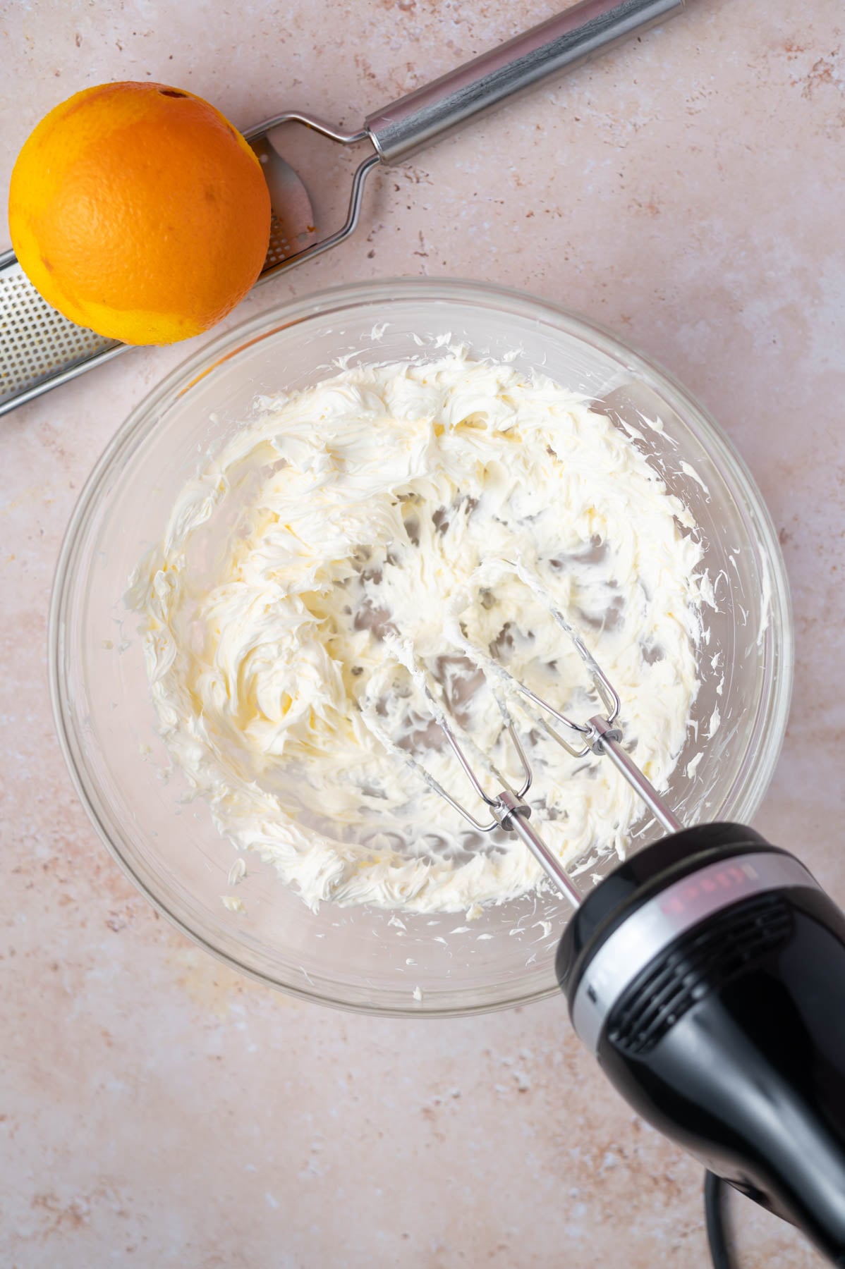 butter and salt beaten until fluffy in a bowl