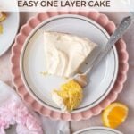 pinterest image for orange creamsicle cake